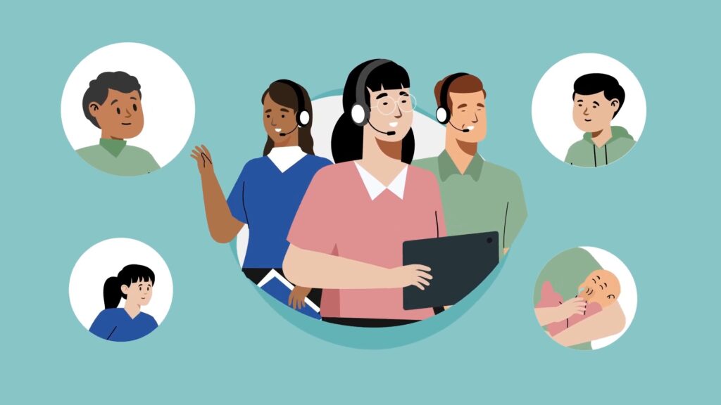 Parent Line Animation - Catholic Care